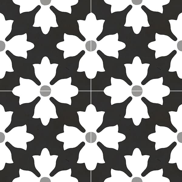 MSI Bold Blooms 8 in. x 8 in. Matte Porcelain Encaustic Floor and Wall Tile (371.52 sq. ft./Pallet)