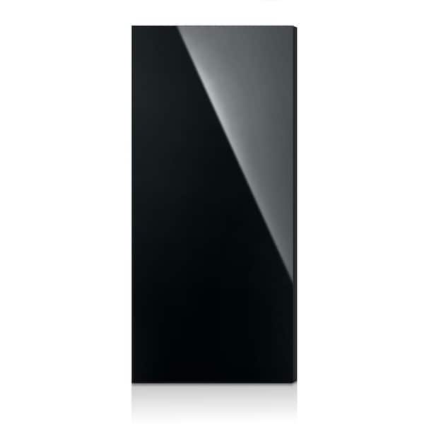 36 in. x 80 in. High Gloss Piano Black Finish Flush Hollow Core Composite Interior Door Slab