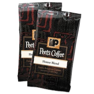 2.5 oz. Coffee Portion Packs, House Blend, Frack Pack, Coffee Grounds (18/Box)