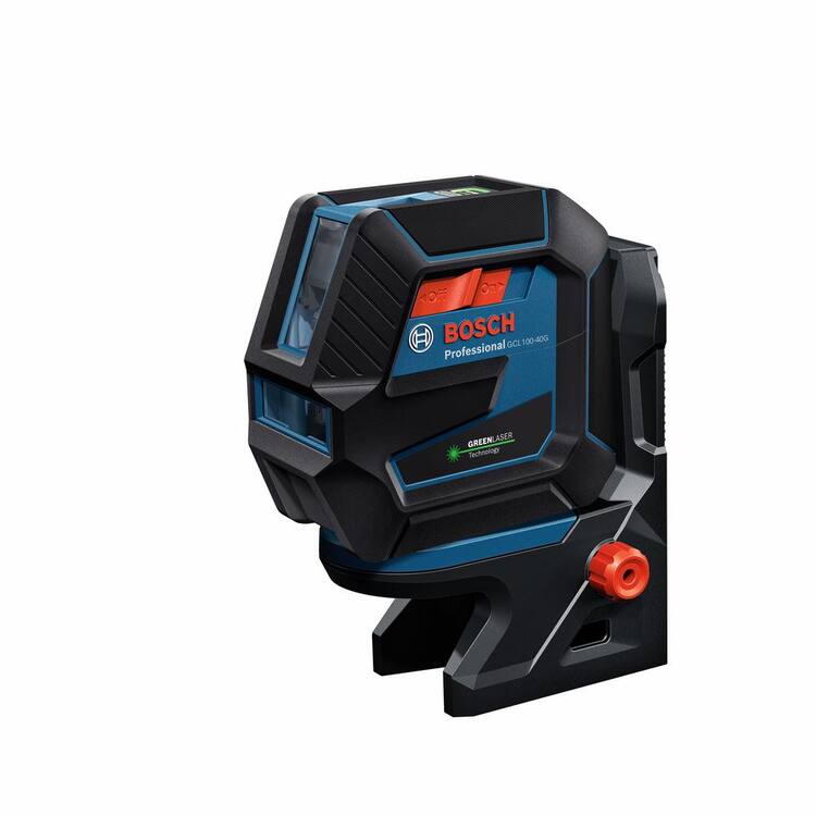 Bosch 330 ft. Green Combination Laser Level Self Leveling with VisiMax Technology, Fine Adjustment Mount & Hard Carrying Case
