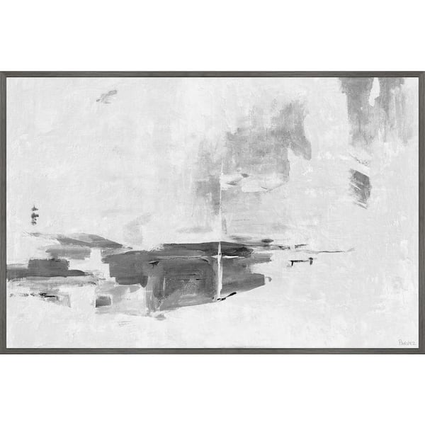 Unbranded "The Passage" by Parvez Taj Floater Framed Canvas Abstract Art Print 24 in. x 36 in.
