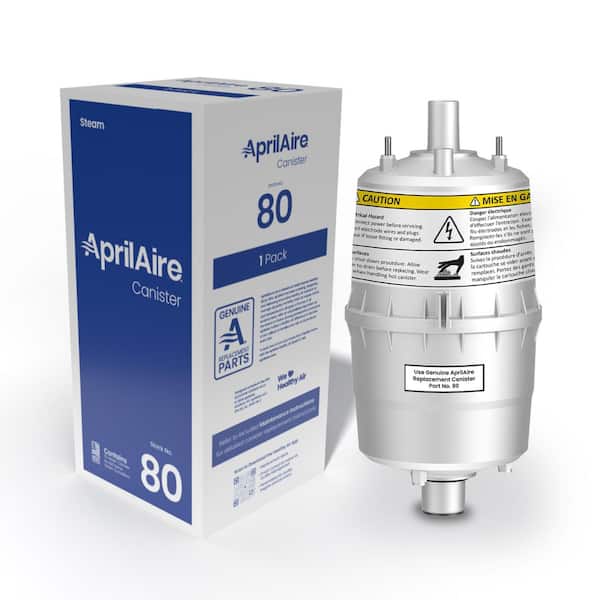 AprilAire 80-Replacement Canister for Whole-House Steam Humidifier Models 800, 801, 865, and 866