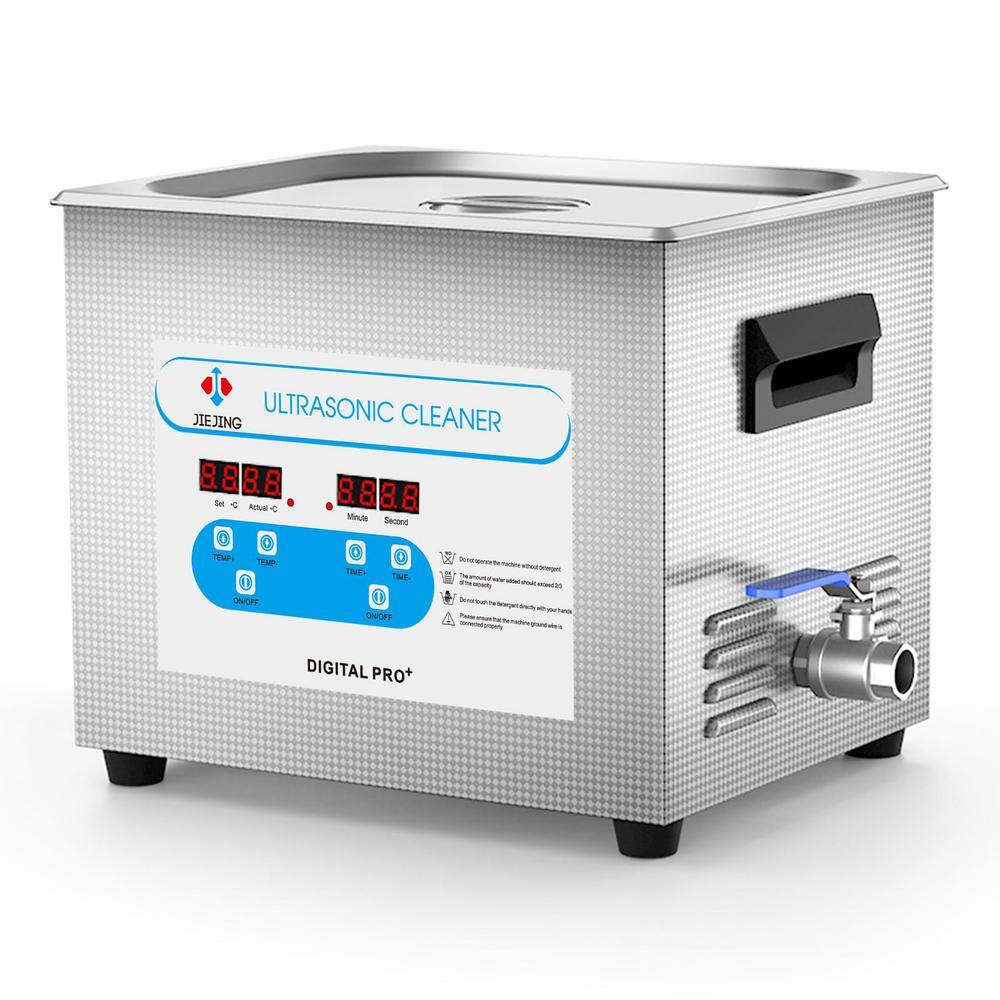 10L Jewelry Cleaner Ultrasonic Machine, Ultrasonic Cleaner with Timer