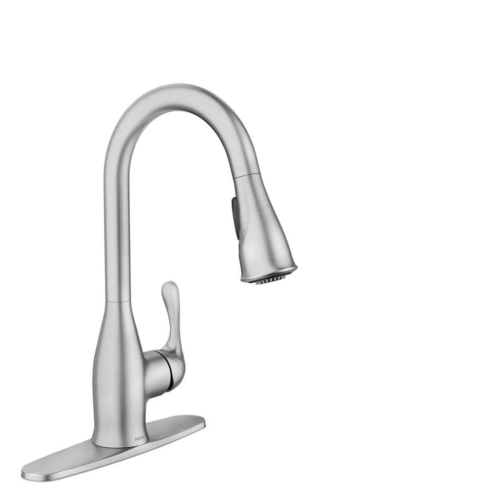 UPC 026508260296 product image for Kaden Single-Handle Pull-Down Sprayer Kitchen Faucet with Reflex and Power Clean | upcitemdb.com