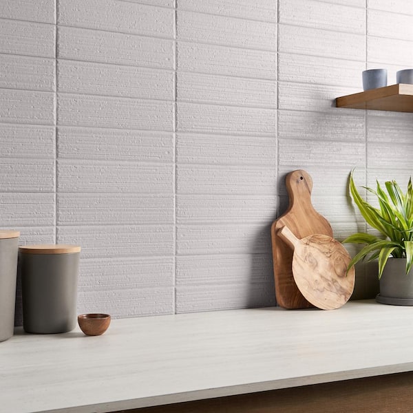 Ivy Hill Tile Barclay Cloud White 2.55 in. x 10.27 in