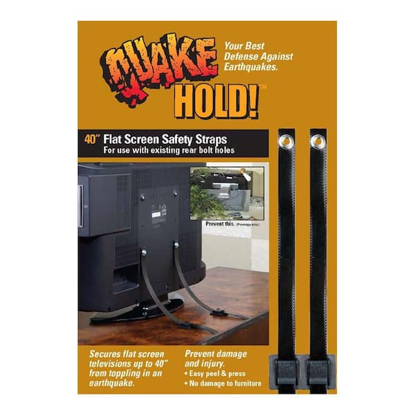 QuakeHOLD! 40 in. Flat-Screen TV Strap