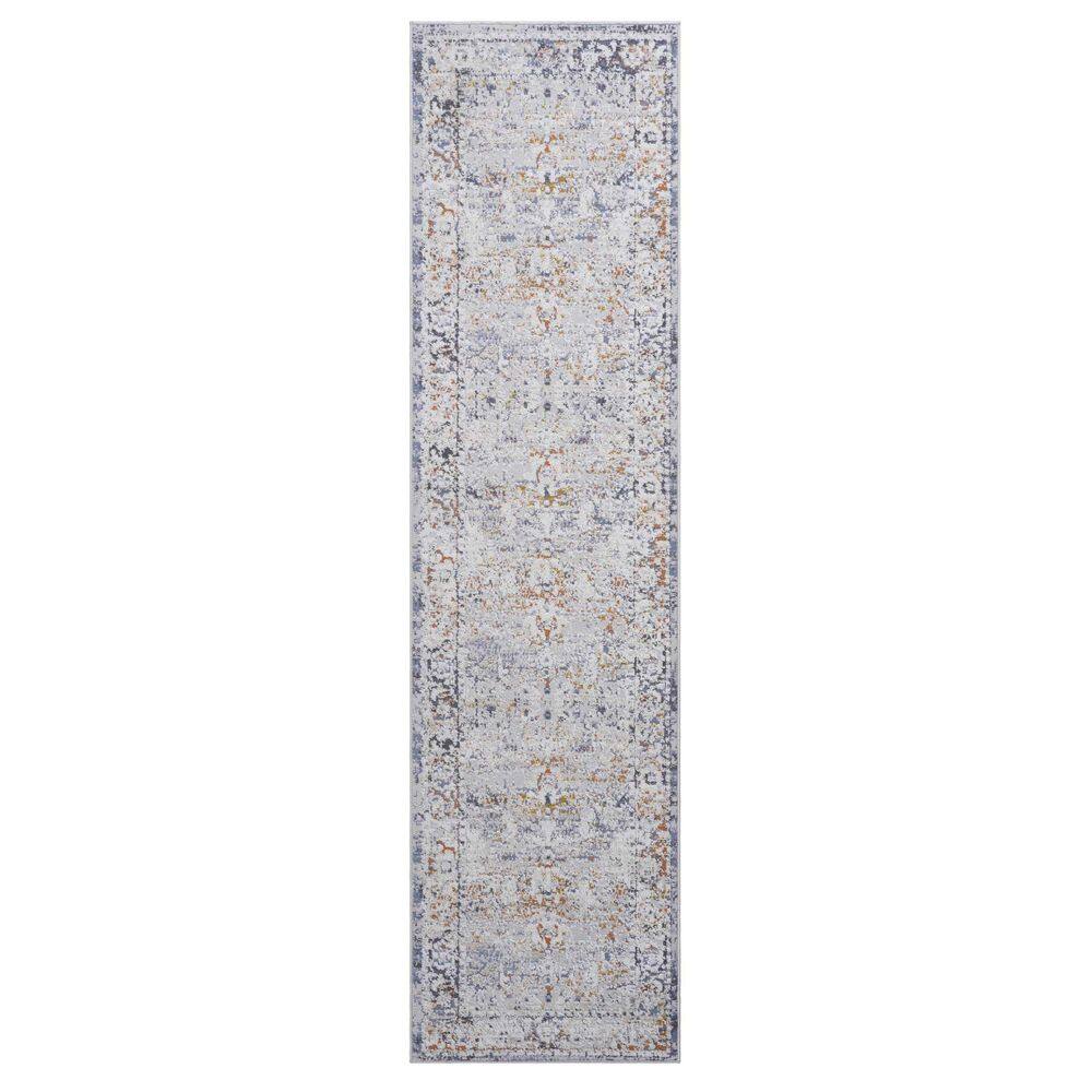 2 X 8 Ivory Grey Abstract Washable Area Rug for Bedroom, Dining Room, Living Room price history on PriceWatchPro