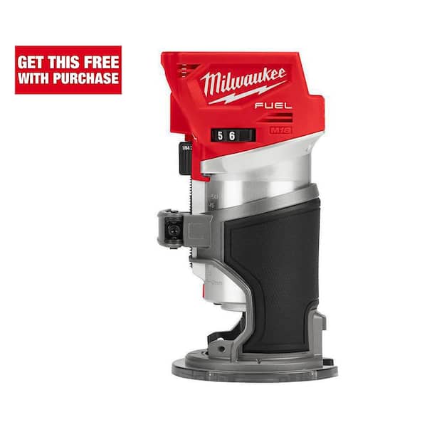 Milwaukee M18 FUEL 18V Lithium-Ion Brushless Cordless Compact Router (Tool-Only)