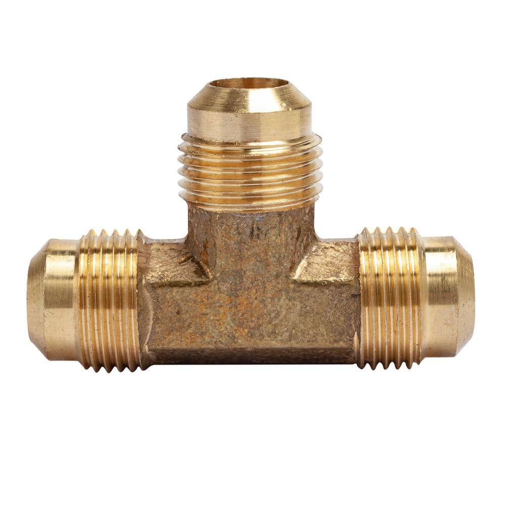 1/2 in. Brass Flare Tee Fitting (5-Pack) price history on PriceWatchPro