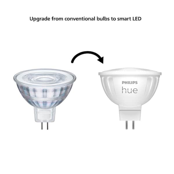 Philips Hue GU10 Smart LED Bulbs, 2 Pack