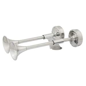 Stainless Steel Compact Dual Trumpet Electric Horn