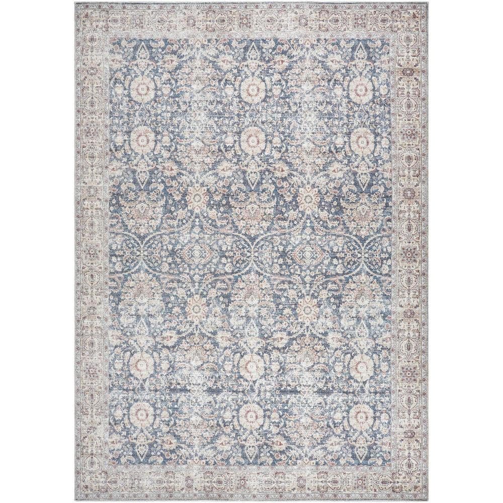 Livabliss Mary Gray Traditional 2 ft. x 4 ft. Indoor Area Rug VVMR2300 ...