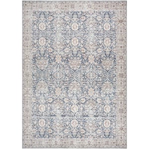 Vivir Mary Gray Traditional 5 ft. x 7 ft. Indoor Area Rug