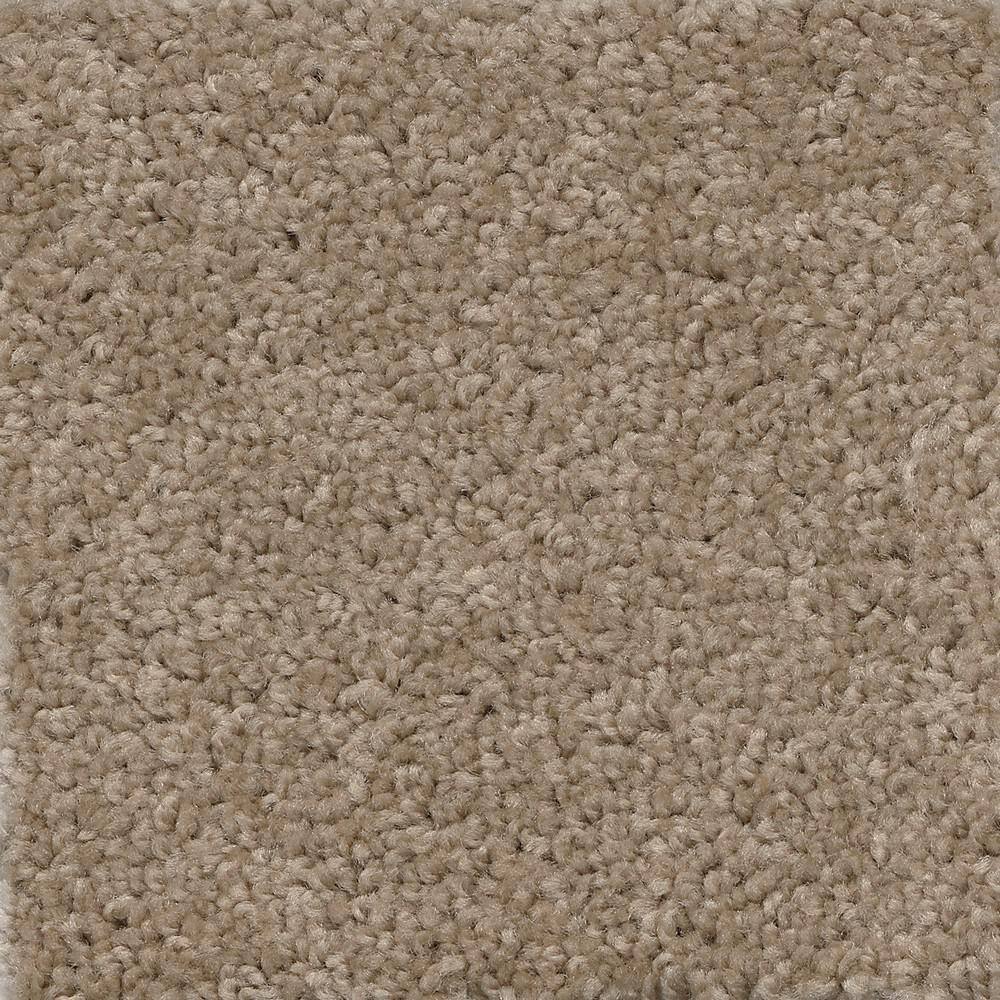 TrafficMaster Matchless - Prairie - Beige 24 oz. SD Polyester Texture ...