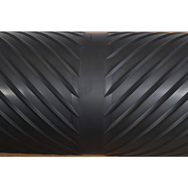 Multy Home 27 in. W X 50 ft. L Black Rubber Runner Mat - Ace Hardware