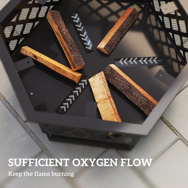 Have a question about Outsunny 28 in. Outdoor Fire Pit Grill