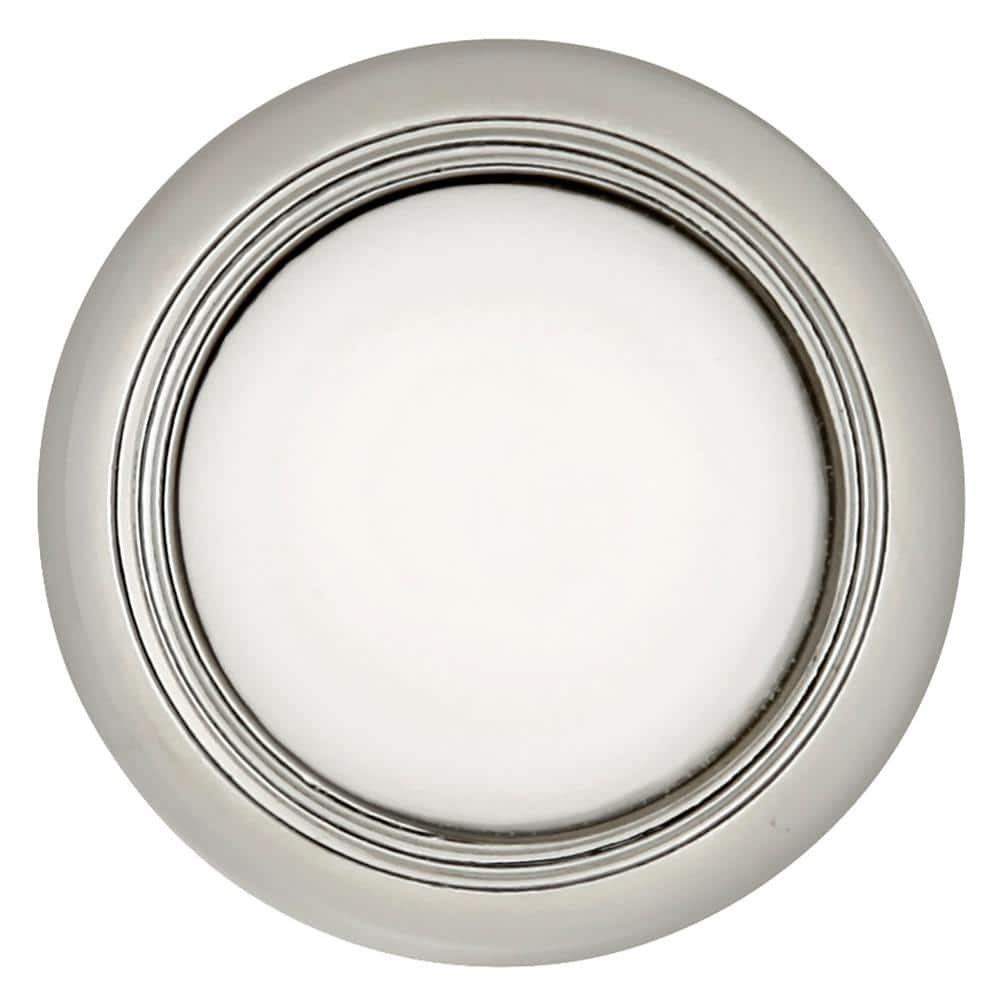 Polished Chrome 1 1/4" Round Mushroom Knob