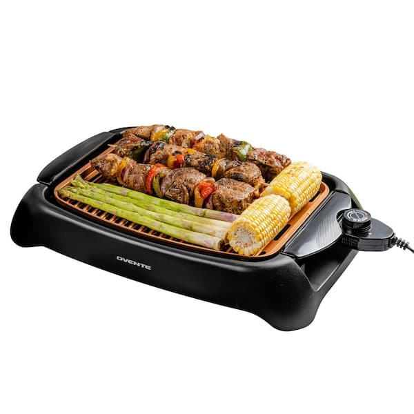 Smokeless Indoor Electric Grill POWER 1200 Watts XL Non-Stick BBQ 