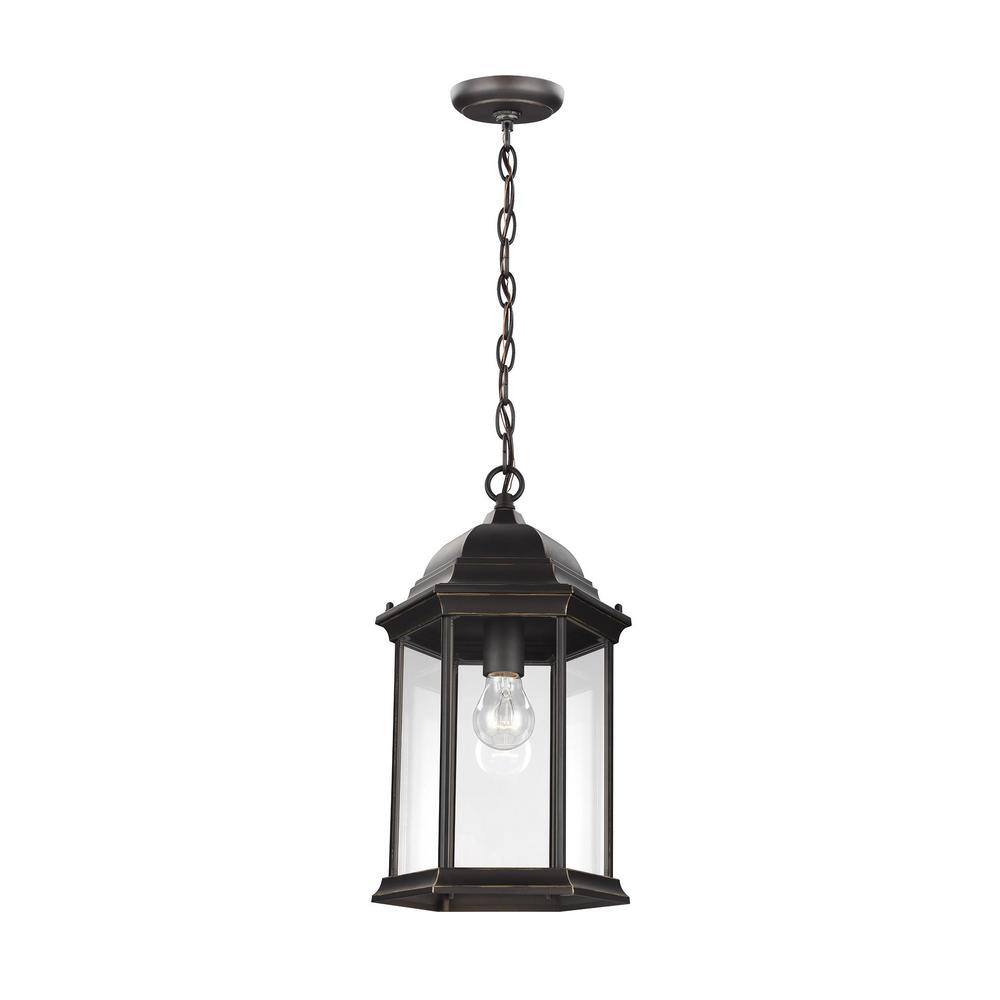 Generation Lighting Sevier Antique Bronze 1-Light Outdoor Hanging ...