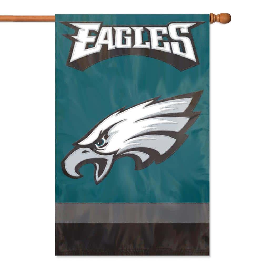 party animal philadelphia eagles applique banner flag afph