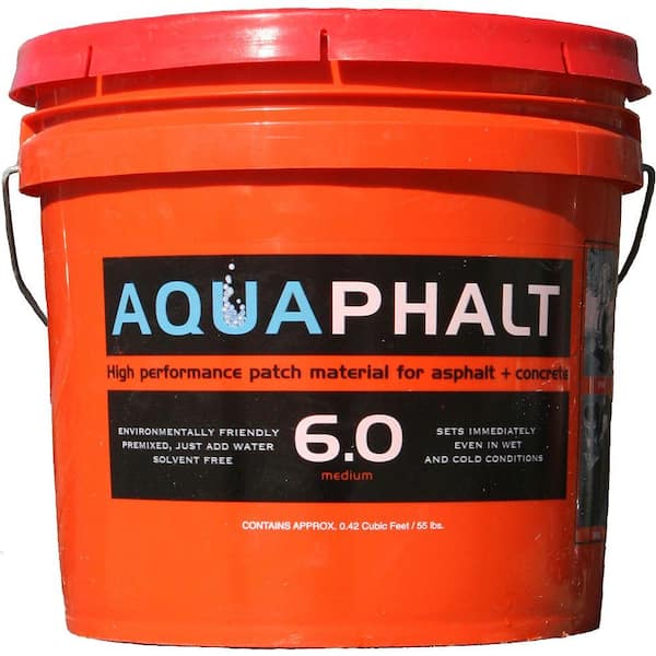 Aquaphalt 3.5 Gal. Permanent Asphalt Repair Patch Black