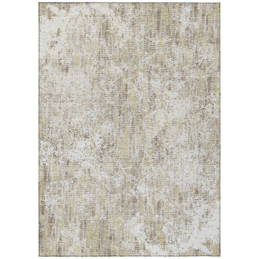 Chantille Machine Washable Indoor/Outdoor Abstract ACN2710 Ivory 8 ft. x 10 ft. Area Rug price history on PriceWatchPro