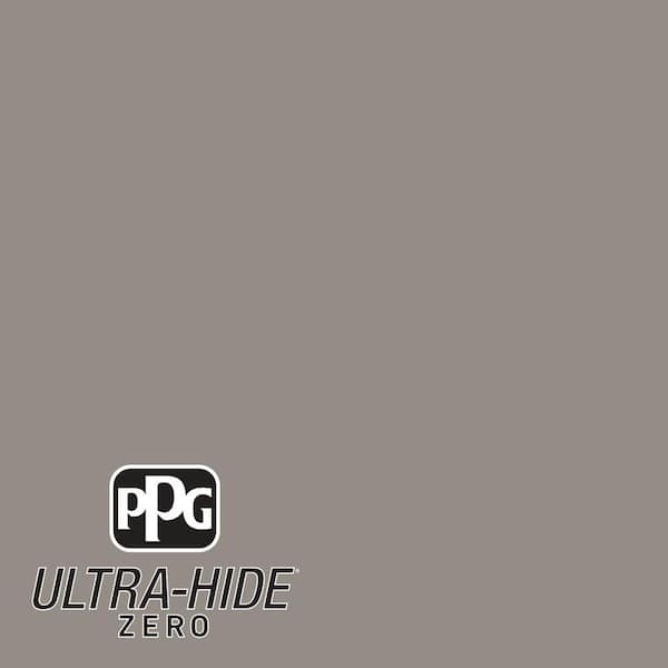 PPG 5 gal. #HDPWN52U Ultra-Hide Zero Castle Wall Grey Flat Interior Paint