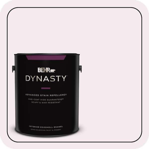 1 gal. #690C-1 Sweet Illusion Eggshell Enamel Interior Stain-Blocking Paint & Primer