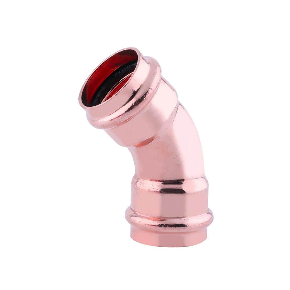 2-1/2 in. x 2-1/2 in. Copper Press XL 45° Elbow Press Fit x Press Fit price history on PriceWatchPro