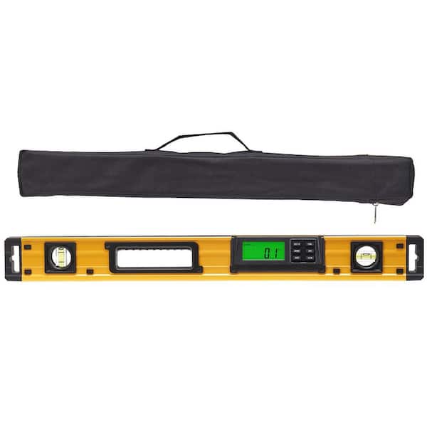 Magnetic Torpedo Level, 24 in. Aluminum alloy, Magnetic, Torpedo Level, (1-Pack) Viewing Window, Shock-Resistant