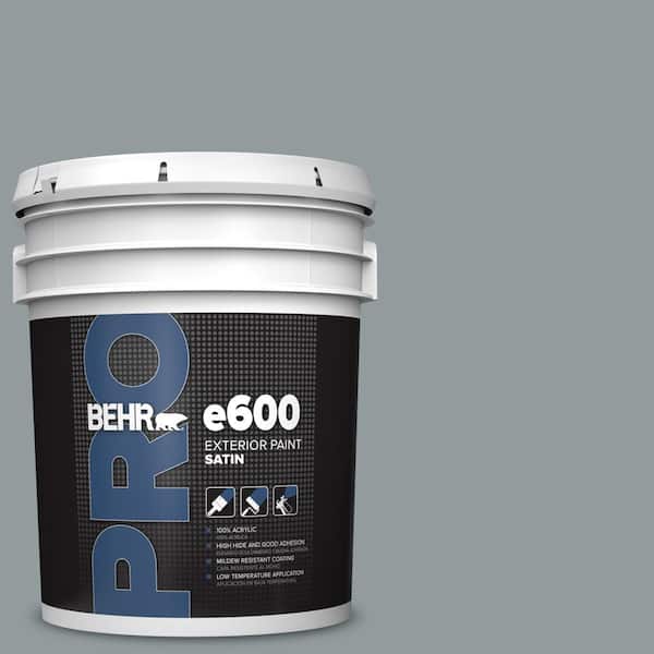 BEHR PRO 5 gal. #720F-4 Stone Fence Satin Exterior Paint