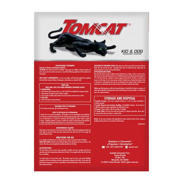 Tomcat - Disposable Mouse Bait Station, 2-Pack