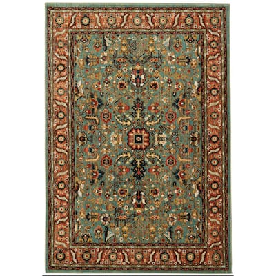 Green 5 X 7 Area Rugs The, Blue And Green Area Rug 5 215 7 Sage