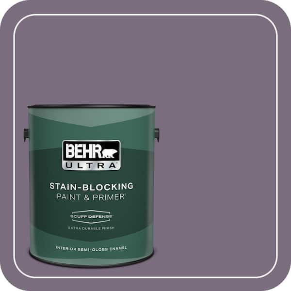 BEHR ULTRA 1 gal. #MQ5-37 Composers Magic Extra Durable Semi-Gloss Enamel Interior Paint & Primer