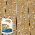 WaterGuard 1 gal. Maple Brown Transparent Exterior Wood Stain and Sealer