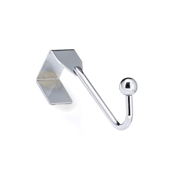 Richelieu Hardware Nystrom 1 in. Chrome Single 5.5 lb. Over the door Hook