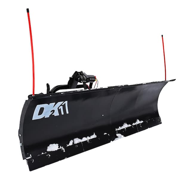 DK2 Storm II 84 in. x 22 in. Snow Plow for Trucks and SUVs (Requires Custom Mount - Sold Separately)