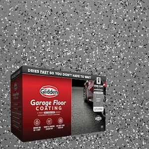 Dark Gray/Semi Gloss 2 Part Epoxy Interior/Exterior Concrete Basement and Garage Floor Paint