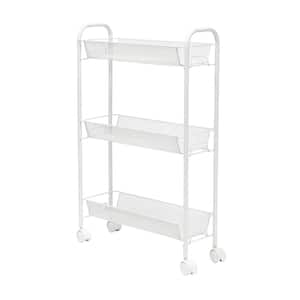 Hastings Home Pedestal Sink 2-Shelf Organizer, Silver - 20434293