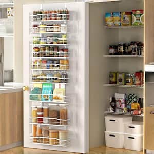 Esepony 9-Tier Metal Over The Door Pantry Organizer with