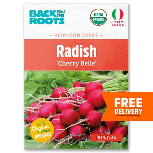Back to the Roots Organic Cherry Belle Radish Seed (1-Pack)