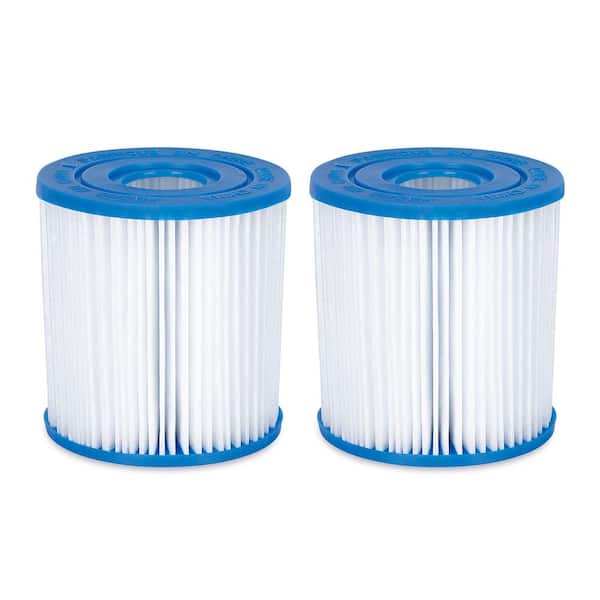 Summer Waves 4.25 in. Replacement Type I Pool and Spa Filter Cartridge (2-Pack)