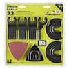 RYOBI 22-Piece Oscillating Blade Set A242201