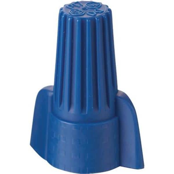 Preferred Industries Wing-Type Wire Connector, Blue (50-Box)
