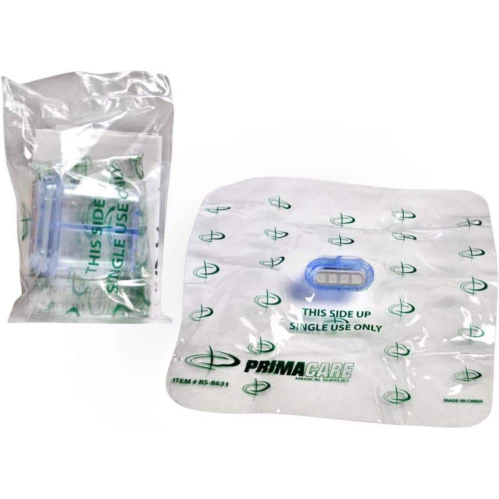 PRIMACARE CPR Emergency Resuscitation Mouth Shield One Way Valve  Mask/Barrier RS-8632-CS - The Home Depot