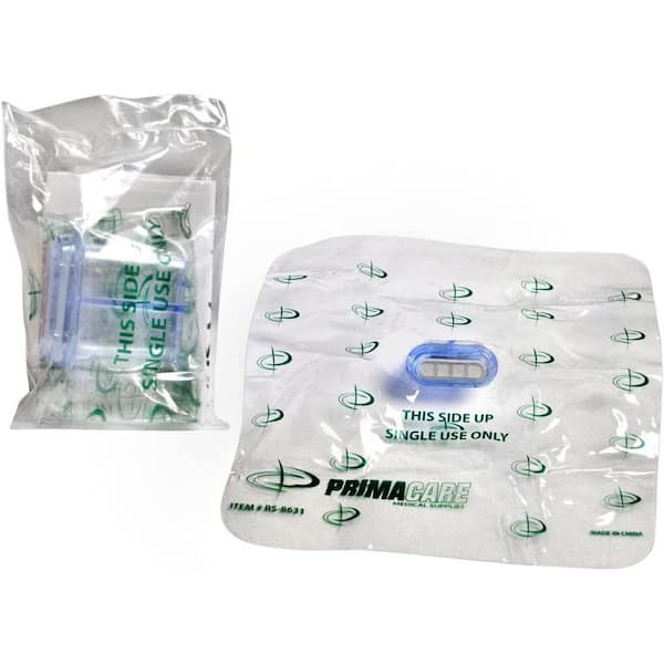 PRIMACARE CPR Emergency Resuscitation Mouth Shield One Way Valve