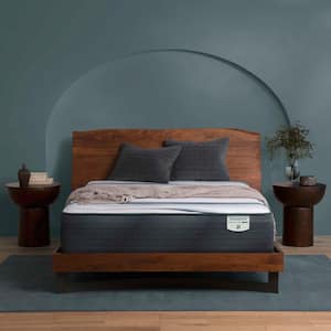 Harmony Lux Hybrid Seabrook Island King Firm 13 in. Low Profile Mattress Set