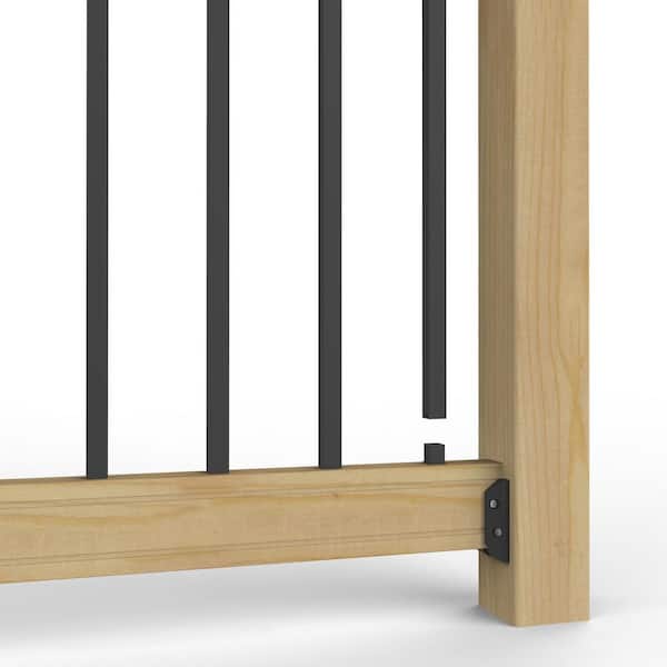 Deckorators Black Estate Horizontal Plastic Baluster Connector (20