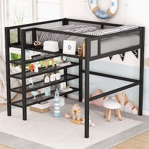 Black Full Platform Bed