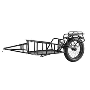 70 lbs. Bike Cargo Trailer, 2.92 cu. ft. Capacity Heavy-Duty Bicycle Wagon Cart, Metal Quick Release,Universal Hitch